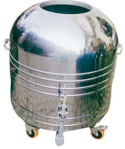 Alternative view of Ittefaq M-15 Commerical Tandoor – Stainless Steel Capsule Tandoors