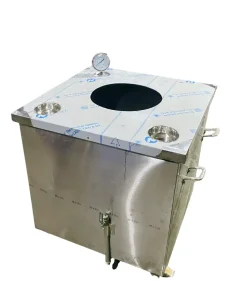 Alternative view of Ittefaq M-25 Commerical Tandoor – Stainless Steel Square Tandoors
