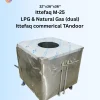 Ittefaq M-25 Commerical Tandoor – Stainless Steel Square Tandoors Operated by LPG & Natural Gas (Dual)